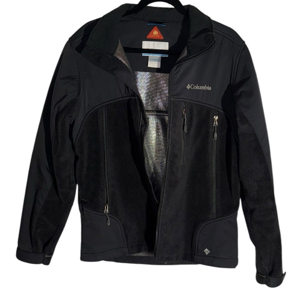 Columbia Men’s Omni-Heat Interchange Fleece Jacket | Black | Size M - Picture 4 of 5